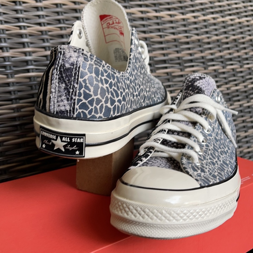 Converse Chuck 70 OX Black/Egret/Egret MEN`S - Picture 10 of 16